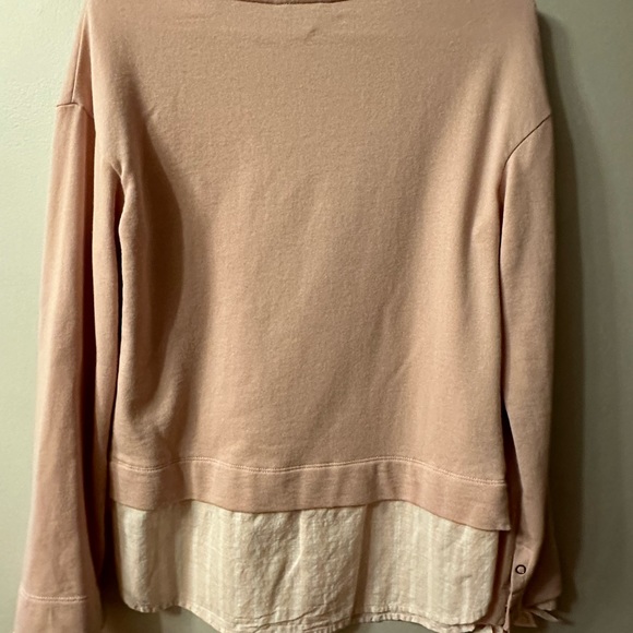 Pink sweater worn once looks like a two in one size XS - Picture 3 of 3